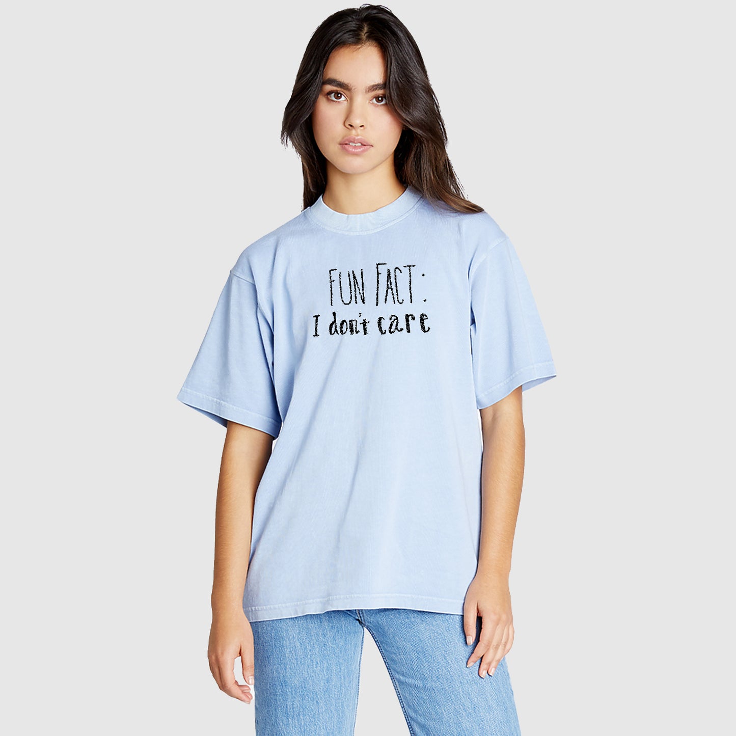 Fun Fact: I Don't Care, Heavy Weight Tee